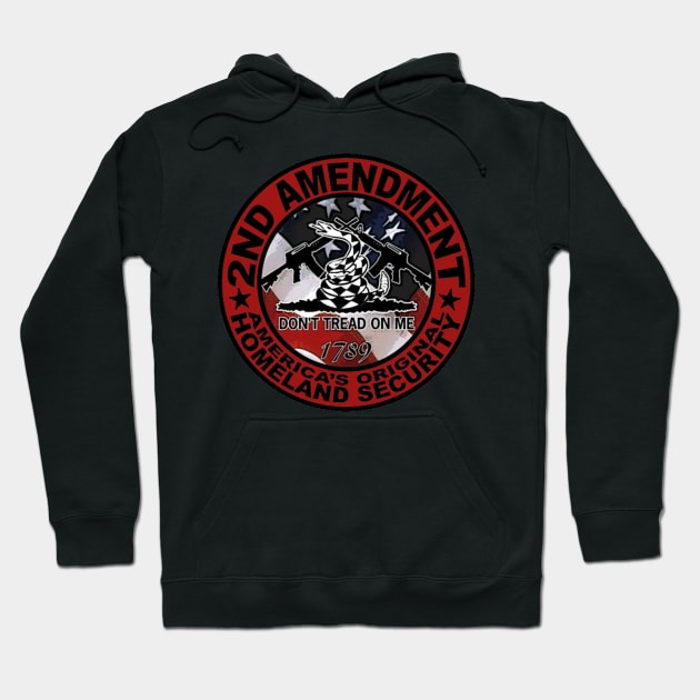 2nd Amendment Tactical Hoodie by  The best hard hat stickers 